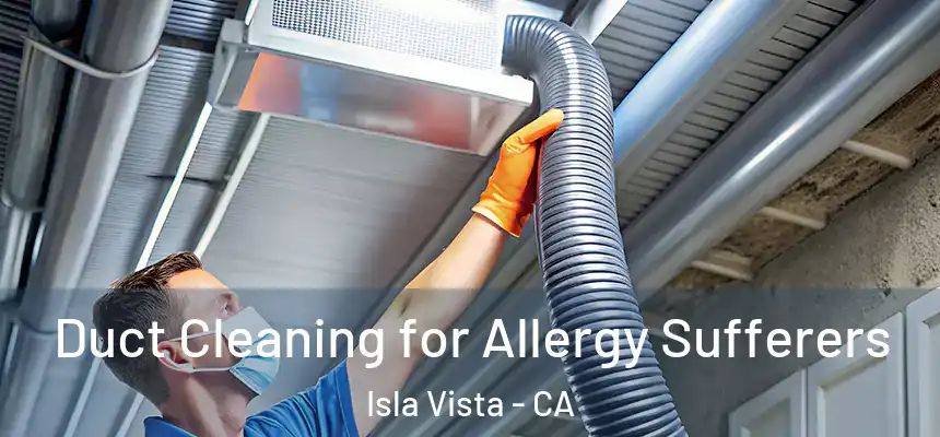 Duct Cleaning for Allergy Sufferers Isla Vista - CA